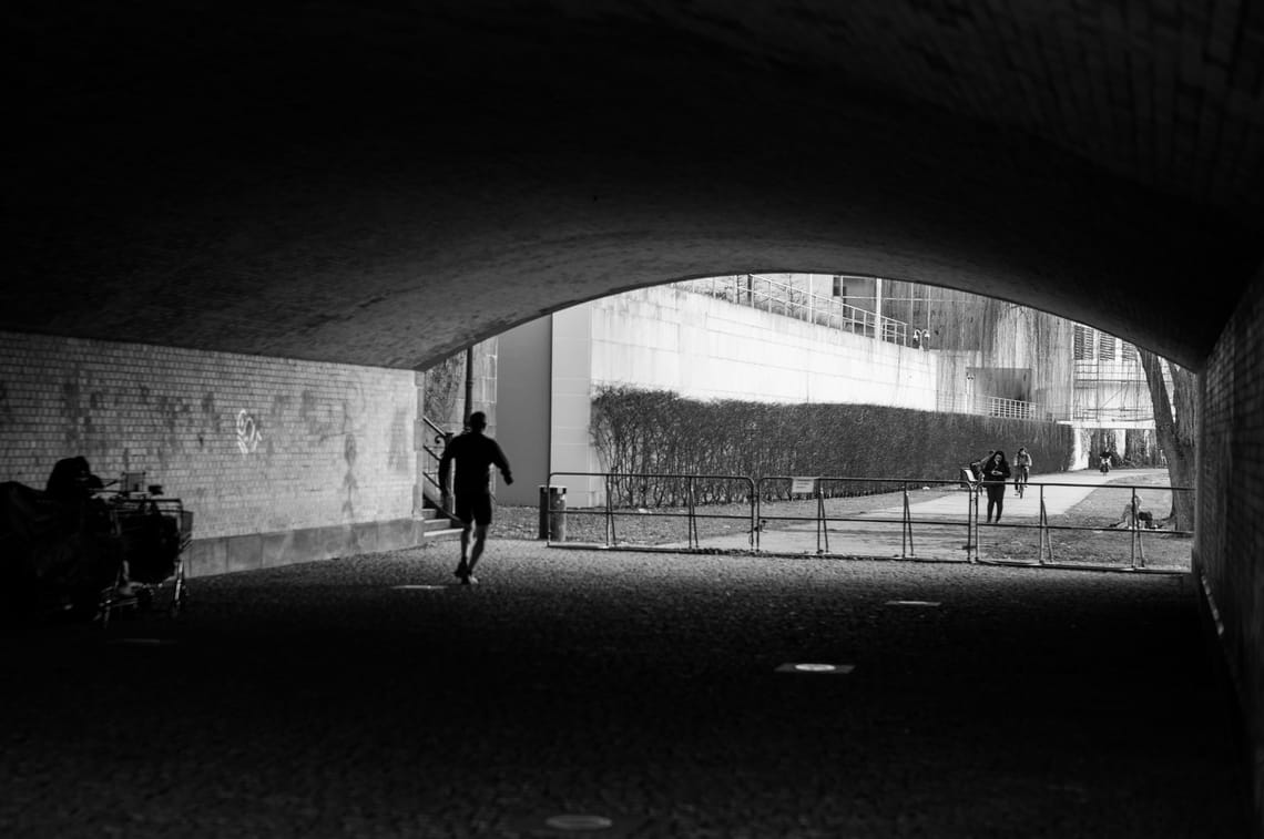 At the canal