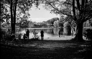 By the lake