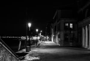 Giudecca at night