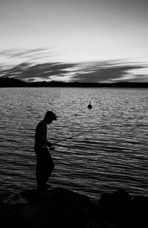 Gone fishing